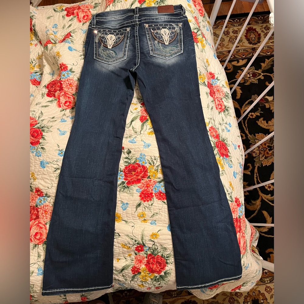 Miss Me Mid Rise Boot Cut Jeans